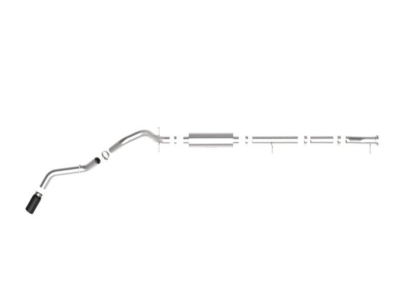 aFe 4in SS Cat-Back Exhaust | GM 2500/3500HD V8 6.6L L8T (20-21) (49-44123-B) Exhaust, Mufflers & Tips offroad accessory | Iron Ridge Offroad