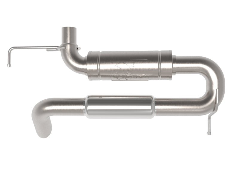 aFe Apollo GT Series 3 IN 409 Stainless Steel Hi - Tuck Axle - Back Exhaust - 2021+ Ford Bronco Exhaust offroad accessory | Iron Ridge Offroad