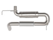 aFe Apollo GT Series 3 IN 409 Stainless Steel Hi - Tuck Axle - Back Exhaust - 2021+ Ford Bronco Exhaust offroad accessory | Iron Ridge Offroad