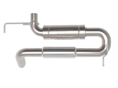 aFe Apollo GT Series 3 IN 409 Stainless Steel Hi - Tuck Axle - Back Exhaust - 2021+ Ford Bronco Exhaust offroad accessory | Iron Ridge Offroad