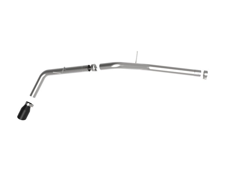 aFe Apollo GT Series 3in 409 SS Axle - Back Exhaust 19 - 23 Ford Ranger 2.3L w/ Black Tips Exhaust offroad accessory | Iron Ridge Offroad