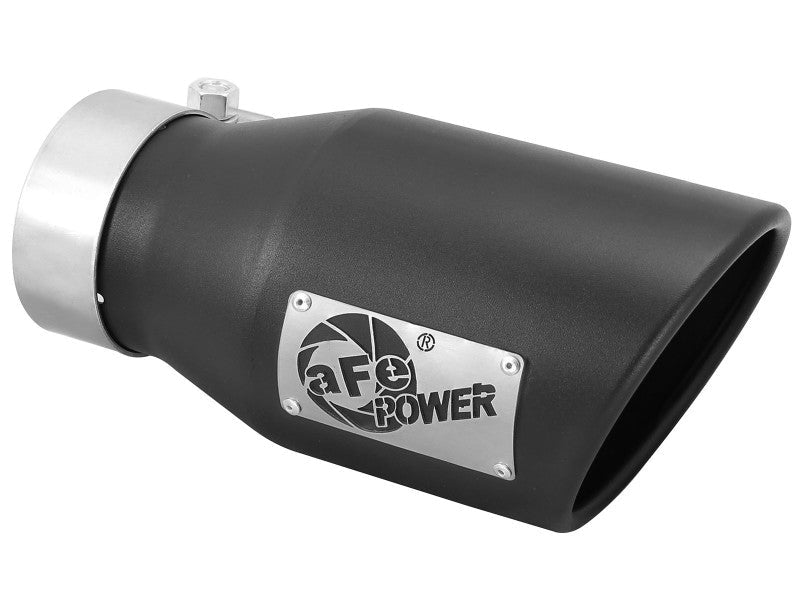 aFe Apollo GT Series 3in 409 SS Axle - Back Exhaust 19 - 23 Ford Ranger 2.3L w/ Black Tips Exhaust offroad accessory | Iron Ridge Offroad
