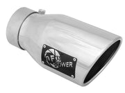 aFe Apollo GT Series 3in 409 SS Axle - Back Exhaust 2019 Ford Ranger 2.3L w/ Polished Tips Exhaust, Mufflers & Tips offroad accessory | Iron Ridge Offroad