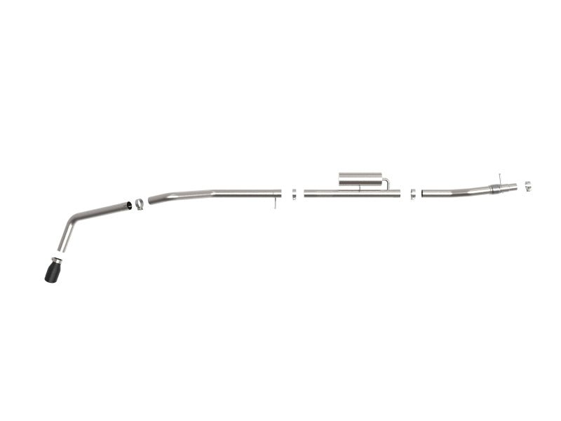 aFe Apollo GT Series 3in 409 SS Cat - Back Exhaust 19 - 20 Ford Ranger 2.3L w/ Black Tips Exhaust, Mufflers & Tips offroad accessory | Iron Ridge Offroad