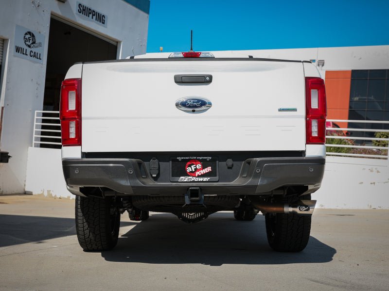 aFe Apollo GT Series 3in 409 SS Cat - Back Exhaust 19 - 20 Ford Ranger 2.3L w/ Polished Tips Exhaust, Mufflers & Tips offroad accessory | Iron Ridge Offroad