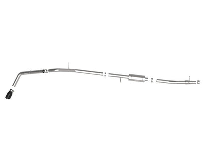 aFe Apollo GT Series 3in 409 SS Cat - Back Exhaust 2019 Ford Ranger 2.3L w/ Black Tips Exhaust, Mufflers & Tips offroad accessory | Iron Ridge Offroad