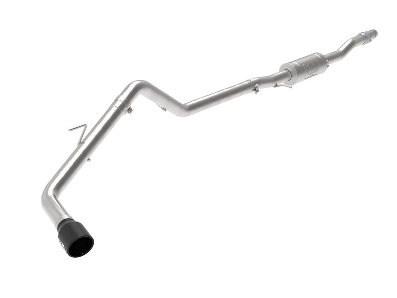 aFe Apollo GT Series 3in 409 SS Cat - Back Exhaust 2019 Ford Ranger 2.3L w/ Black Tips Exhaust, Mufflers & Tips offroad accessory | Iron Ridge Offroad