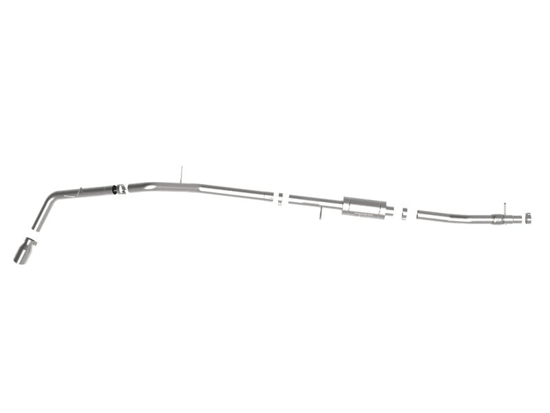 aFe Apollo GT Series 3in 409 SS Cat - Back Exhaust 2019 Ford Ranger 2.3L w/ Polished Tips Exhaust, Mufflers & Tips offroad accessory | Iron Ridge Offroad
