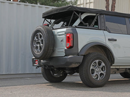 aFe Apollo GT Series 3in 409SS Cat - Back Ford Bronco 2021 L4 2.3L/V6 2.7L - Polished Exhaust, Mufflers & Tips offroad accessory | Iron Ridge Offroad