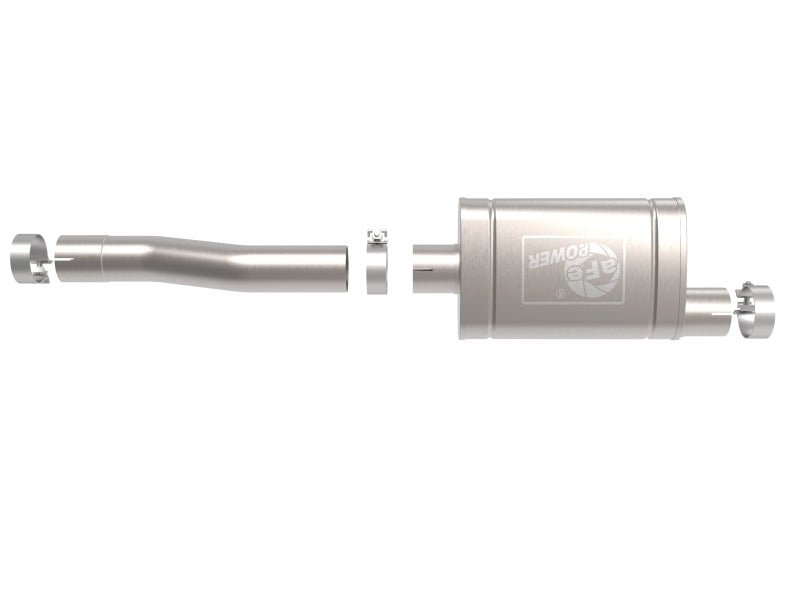 aFe Apollo GT Series 409 SS Muffler Upgrade Pipe | Silverado 1500 (20-21,23) (49C44137) Exhaust, Mufflers & Tips offroad accessory | Iron Ridge Offroad