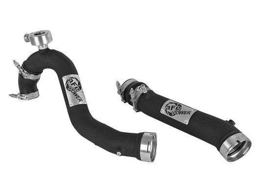 aFe BladeRunner 3in Alum Hot and Cold Intercooler Tube Kit 19 - 23 Ford Ranger 2.3L (t) Forced Induction offroad accessory | Iron Ridge Offroad