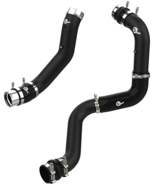 aFe BladeRunner 3in Aluminum Charge Pipe Kit | GM Diesel Trucks V8 6.6L L5P (20-21) (46-20444-B) Forced Induction offroad accessory | Iron Ridge Offroad