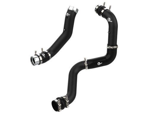 aFe BladeRunner 3in Aluminum Charge Pipe Kit | GM Diesel Trucks V8 6.6L L5P (20-21) (46-20444-B) Forced Induction offroad accessory | Iron Ridge Offroad