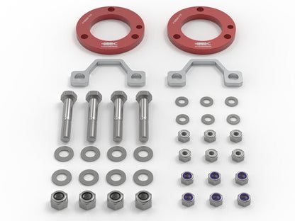 aFe CONTROL 1.25 in Leveling Kit Red - 2021+ Ford Bronco Suspension offroad accessory | Iron Ridge Offroad
