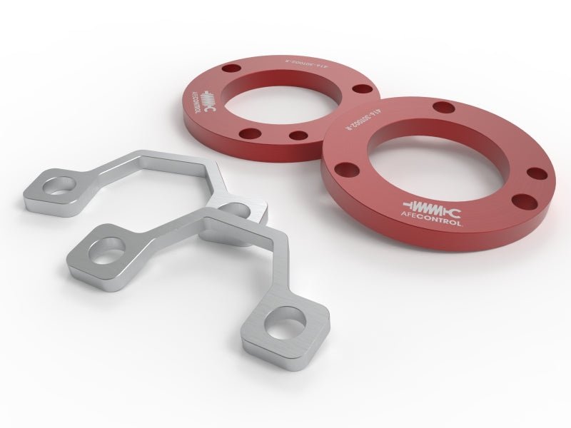 aFe CONTROL 1.25 in Leveling Kit Red - 2021+ Ford Bronco Suspension offroad accessory | Iron Ridge Offroad