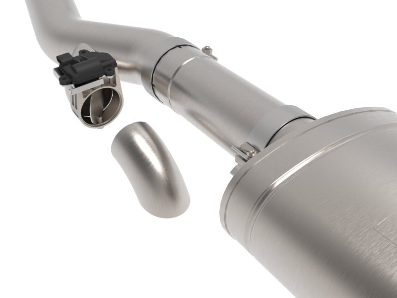 aFe Gemini XV 3in to Dual 3in 304 SS Cat-Back Exhaust | Chevy Silverado 1500 (19-22) (49-34140) Exhaust, Mufflers & Tips offroad accessory | Iron Ridge Offroad