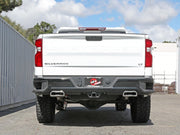 aFe Gemini XV 3in to Dual 3in 304 SS Cat-Back Exhaust | Chevy Silverado 1500 (19-22) (49-34140) Exhaust, Mufflers & Tips offroad accessory | Iron Ridge Offroad