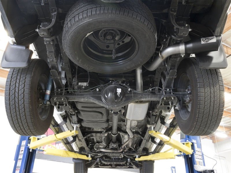 aFe Mach Force-Xp 3in SS Cat-Back Exhaust | Toyota Tacoma V6 (16-23) (49-46026-B) Exhaust, Mufflers & Tips offroad accessory | Iron Ridge Offroad