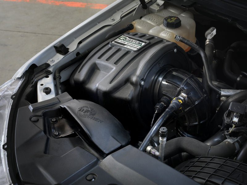 aFe Magnum FORCE Cold Air Intake System Scoop 19 - 23 Ford Ranger 2.3L(t) - Black Air Intake Systems offroad accessory | Iron Ridge Offroad