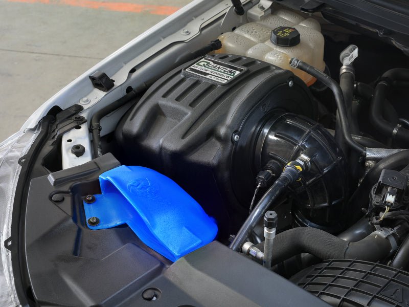 aFe Magnum FORCE Cold Air Intake System Scoop 19 - 23 Ford Ranger 2.3L(t) - Blue Air Intake Systems offroad accessory | Iron Ridge Offroad