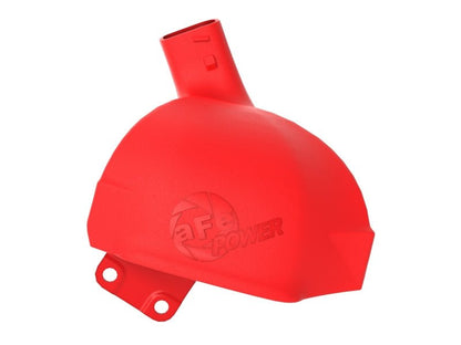 aFe Magnum FORCE Cold Air Intake System Scoop 19 - 23 Ford Ranger 2.3L(t) - Red Air Intake Systems offroad accessory | Iron Ridge Offroad