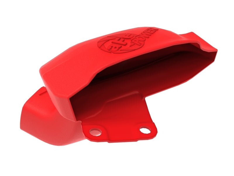 aFe Magnum FORCE Cold Air Intake System Scoop 19 - 23 Ford Ranger 2.3L(t) - Red Air Intake Systems offroad accessory | Iron Ridge Offroad