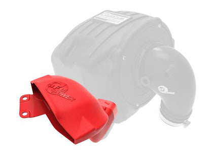 aFe Magnum FORCE Cold Air Intake System Scoop 19 - 23 Ford Ranger 2.3L(t) - Red Air Intake Systems offroad accessory | Iron Ridge Offroad