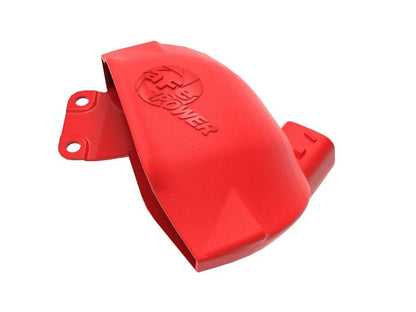 aFe Magnum FORCE Cold Air Intake System Scoop 19 - 23 Ford Ranger 2.3L(t) - Red Air Intake Systems offroad accessory | Iron Ridge Offroad