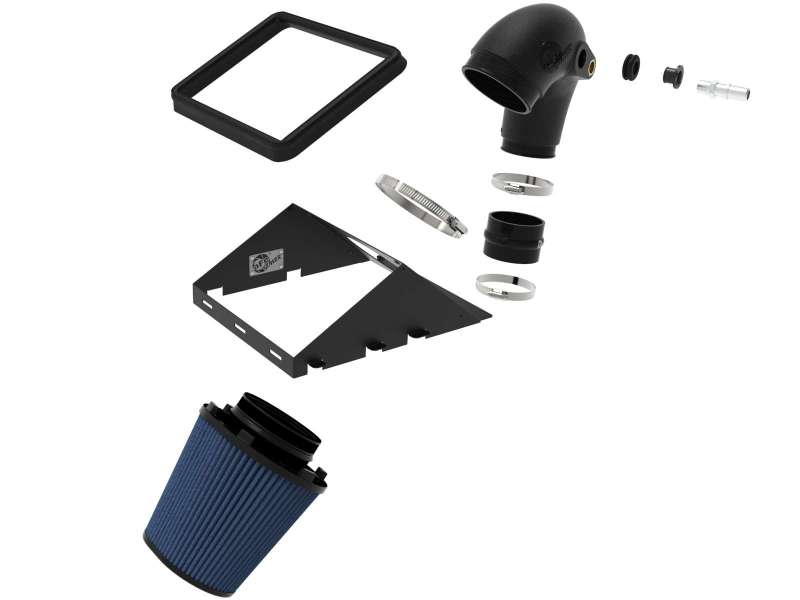 aFe Rapid Induction Cold Air Intake System w/Pro 5R Filter 19 - 23 Ford Ranger L4 2.3L (t) Air Intake Systems offroad accessory | Iron Ridge Offroad