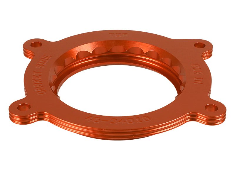 aFe Silver Bullet Throttle Body Spacer | GM Trucks 1500 V8-6.2L (14-19) (46-34016) Air Intake Systems offroad accessory | Iron Ridge Offroad