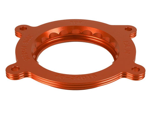 aFe Silver Bullet Throttle Body Spacer | GM Trucks 1500 V8-6.2L (14-19) (46-34016) Air Intake Systems offroad accessory | Iron Ridge Offroad