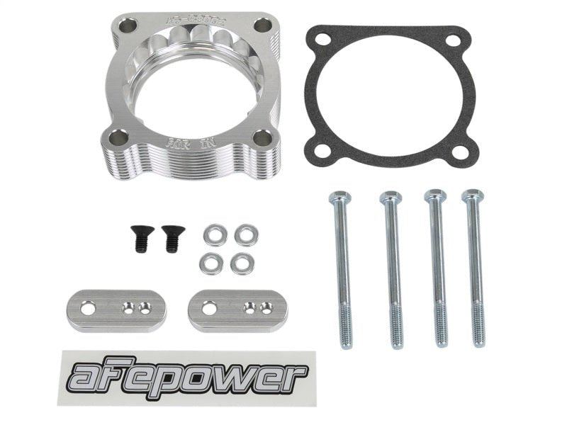 aFe Silver Bullet Throttle Body Spacer Kit | Toyota Tacoma V6-4.0L (05-11) (46-38002) Air Intake Systems offroad accessory | Iron Ridge Offroad