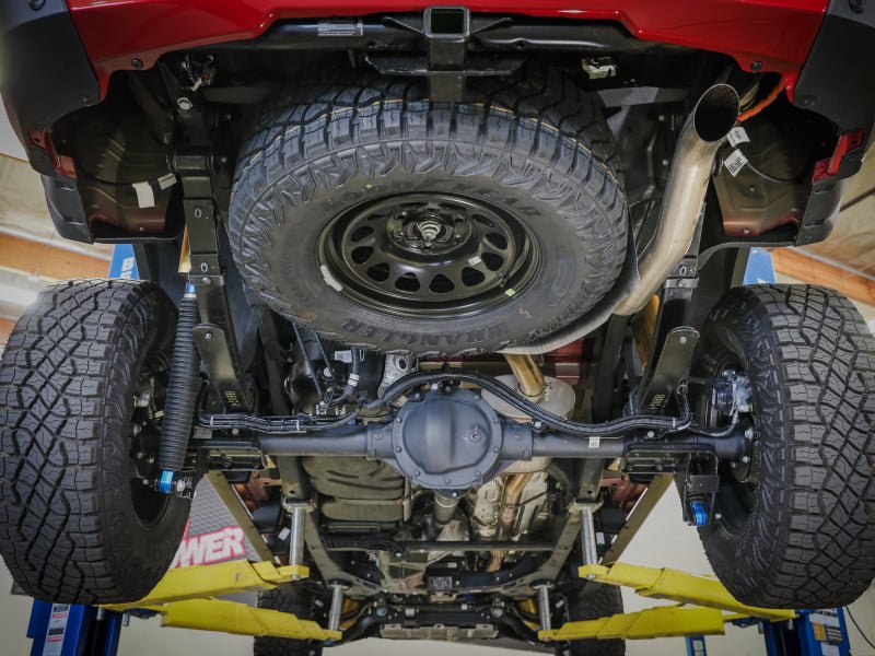 aFe Vulcan 3in 409 SS Cat-Back Exhaust | Chevrolet Colorado / ZR2 / GMC Canyon / AT4X (23-26) (49-44143) Exhaust, Mufflers & Tips offroad accessory | Iron Ridge Offroad