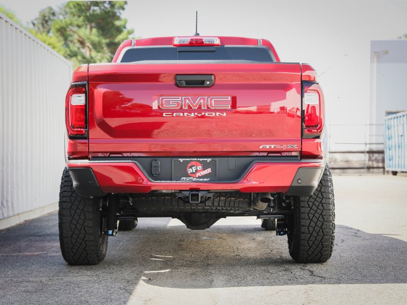 aFe Vulcan 3in 409 SS Cat-Back Exhaust | Chevrolet Colorado / ZR2 / GMC Canyon / AT4X (23-26) (49-44143) Exhaust, Mufflers & Tips offroad accessory | Iron Ridge Offroad