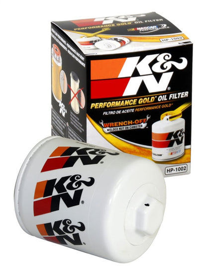 K&N Performance Gol | Ford Ranger (19-26) / Ford Bronco (21-26) / Supra Turbo (87-92) / Supra Turbo/Non-Turbo (93-98) / Miata (06-09) / Mazdaspeed3 (07-09) (HP-1002)
