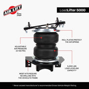 Air Lift LoadLifter 5000 Air Spring Kit | Chevrolet Silverado 1500/2500HD/3500HD (19-26) / GMC Sierra 1500/2500HD/AT4 (19-26)) (57388) Suspension offroad accessory | Iron Ridge Offroad