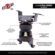 Air Lift LoadLifter 5000 Ultimate Load Support Kit | Chevrolet Silverado 2500HD / GMC Sierra 2500HD (20-26) (88408) Suspension offroad accessory | Iron Ridge Offroad