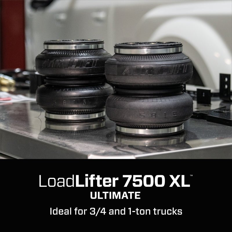 Air Lift LoadLifter 7500 XL Air Spring Kit | Chevrolet Silverado 2500HD/3500HD / GMC Sierra 2500HD/3500HD (57541) Suspension offroad accessory | Iron Ridge Offroad
