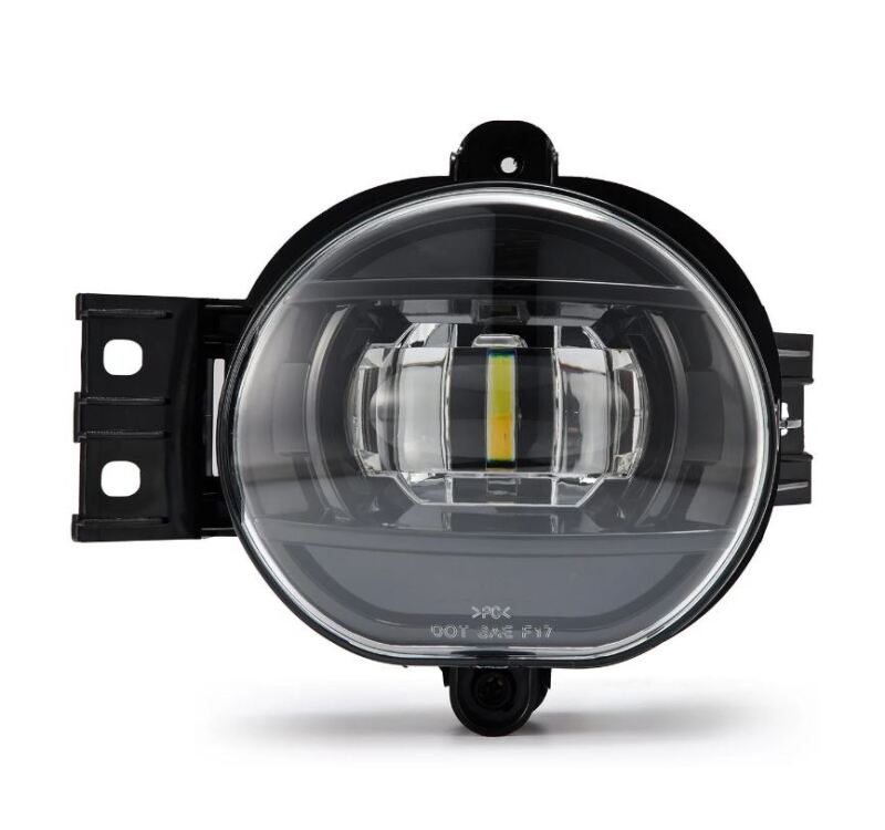 Alpharex 02-08 Dodge Ram 1500/03-09 Ram 2500/3500 DoubleTap Dual Color LED Proj Fog Lights - Wt/Ambr Lights offroad accessory | Iron Ridge Offroad