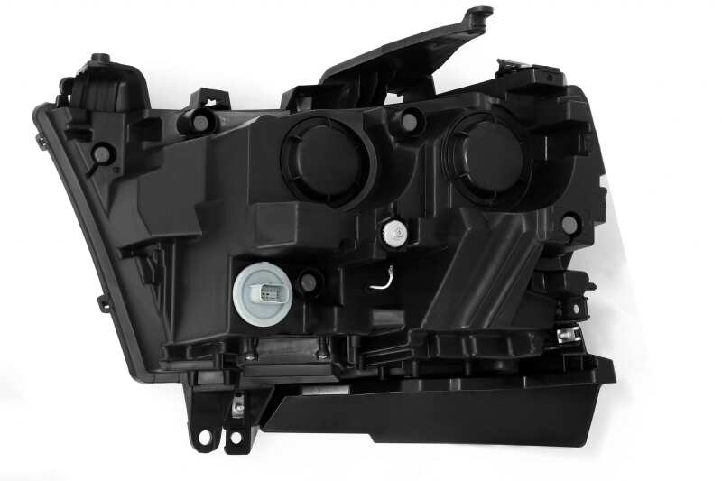 AlphaRex 19-20 Ram 1500HD PRO-Series Proj Headlight Plnk Style Blk w/Activ Light/Seq Signal/Plnk DRL Lights offroad accessory | Iron Ridge Offroad