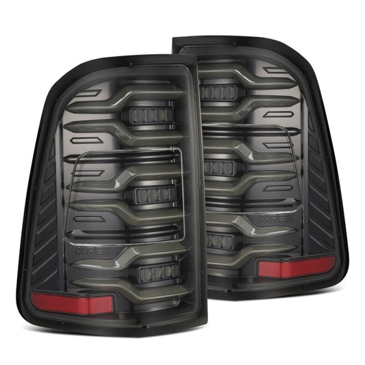 AlphaRex LUXX LED Tail Lights (Alpha-Black): Ram 1500 2019 - 2024 Lights offroad accessory | Iron Ridge Offroad