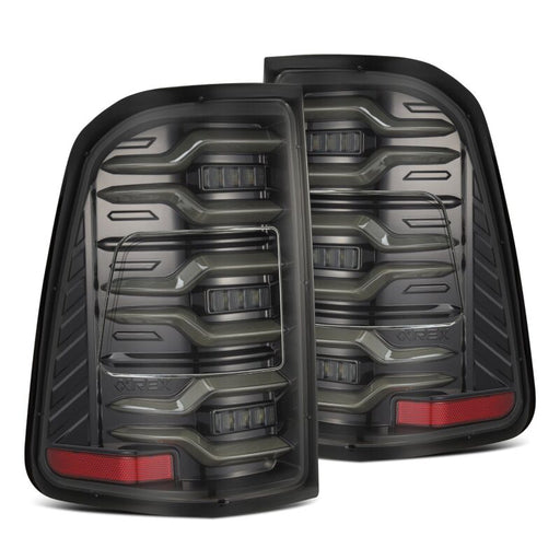 AlphaRex LUXX LED Tail Lights (Alpha-Black): Ram 1500 2019 - 2024 Lights offroad accessory | Iron Ridge Offroad