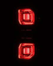 AlphaRex Nova - Series Prismatic LED Tail Lights (Alpha - Black) for 2021 - 2026 Ford Bronco Bronco Lighting offroad accessory | Iron Ridge Offroad