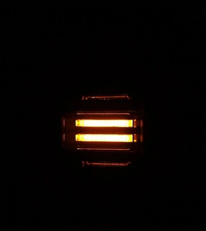 AlphaRex Nova - Series Prismatic LED Tail Lights (Alpha - Black) for 2021 - 2026 Ford Bronco Bronco Lighting offroad accessory | Iron Ridge Offroad