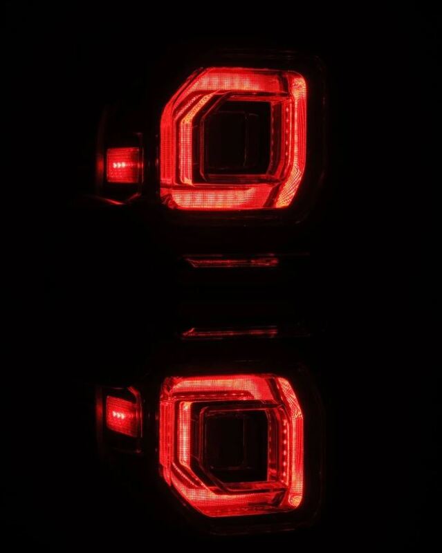AlphaRex Nova - Series Prismatic LED Tail Lights (Black) for 2021 - 2026 Ford Bronco Bronco Lighting offroad accessory | Iron Ridge Offroad