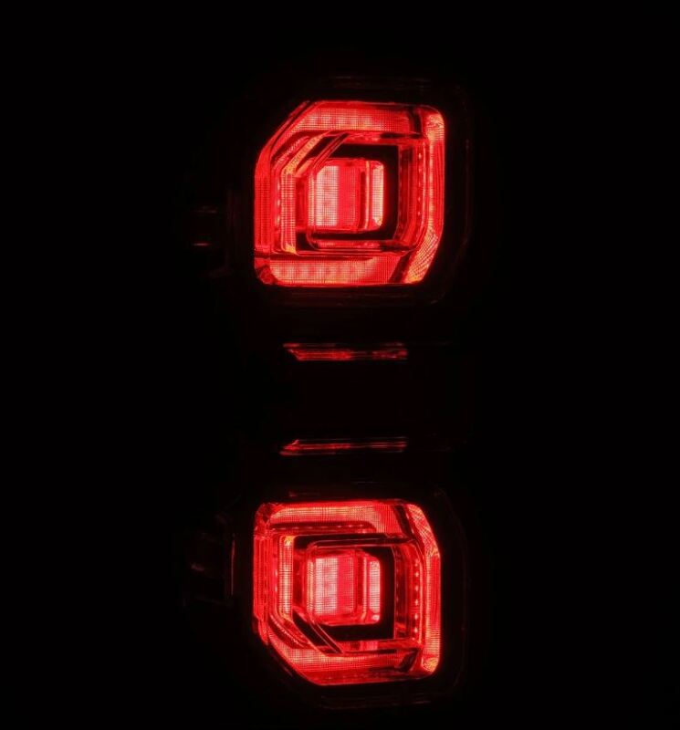 AlphaRex Nova - Series Prismatic LED Tail Lights (Black) for 2021 - 2026 Ford Bronco Bronco Lighting offroad accessory | Iron Ridge Offroad
