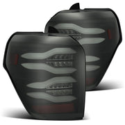 AlphaRex PRO-Series LED Tail Lights Jet Black | Toyota 4Runner (10-24) (690010) Lights offroad accessory | Iron Ridge Offroad