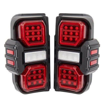 American Modified Raptor Style LED Tail Lights - 2021+ Ford Bronco Lights offroad accessory | Iron Ridge Offroad