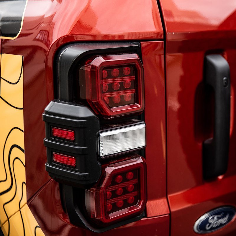 American Modified Raptor Style LED Tail Lights - 2021+ Ford Bronco Lights offroad accessory | Iron Ridge Offroad