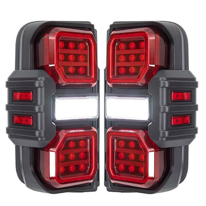 American Modified Raptor Style LED Tail Lights - 2021+ Ford Bronco Lights offroad accessory | Iron Ridge Offroad